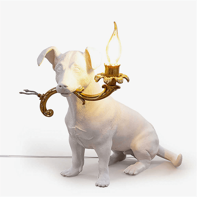 Seletti Resin Rio Dog Lamp